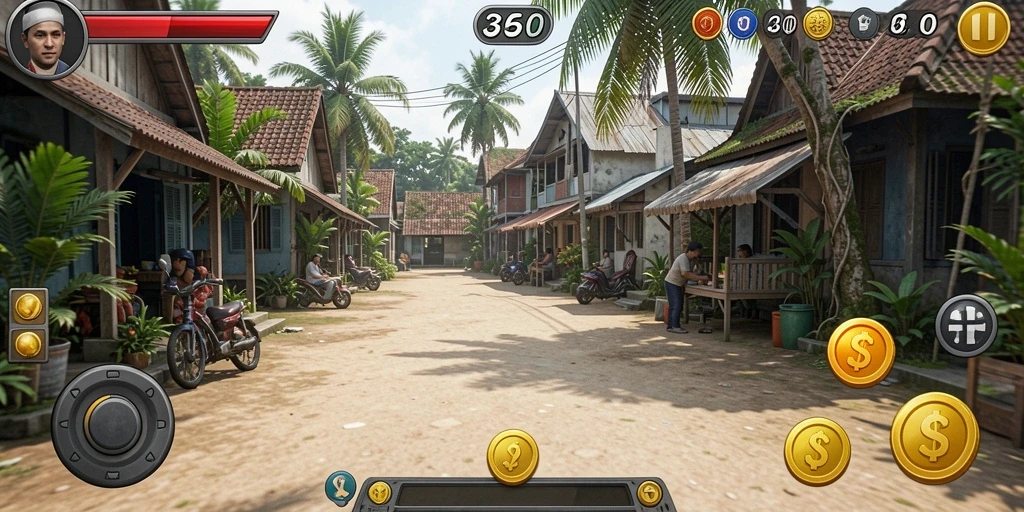 Sistem upgrade yang mendalam dan kompleks.