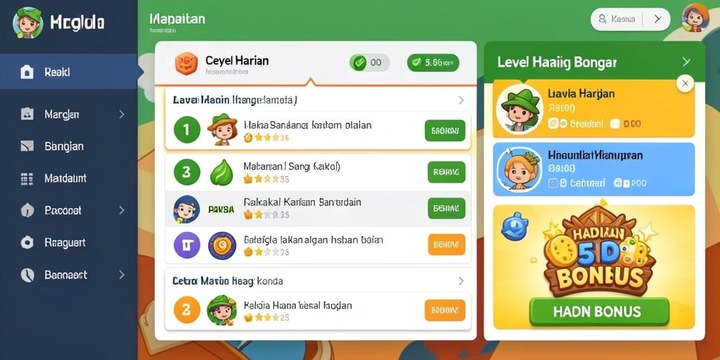 Momen seru dalam permainan yang memperlihatkan interaksi antar pemain.
