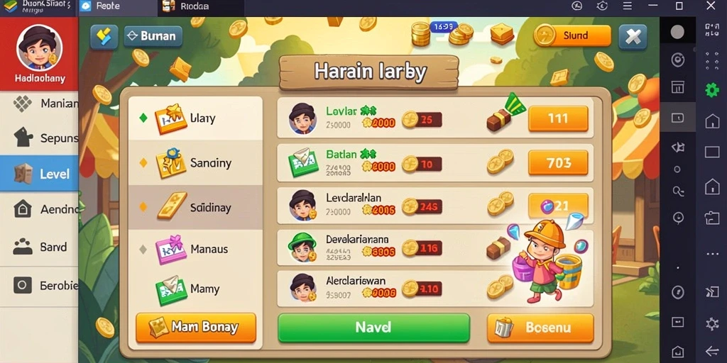 Kompetisi seru antar pemain yang membuat ketagihan.