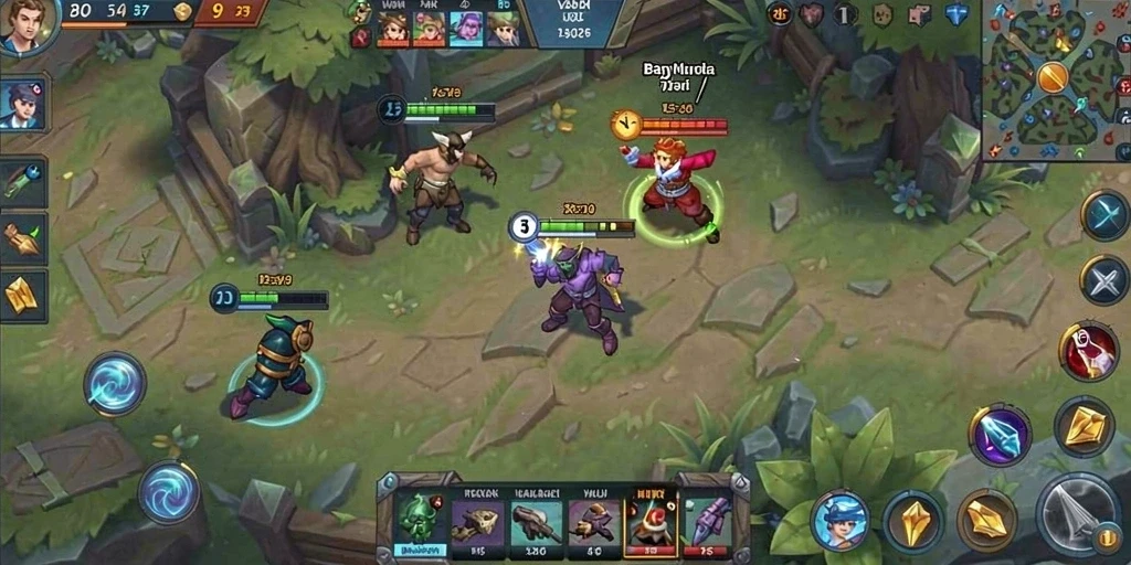 Fitur multiplayer yang memungkinkan bermain bersama teman.
