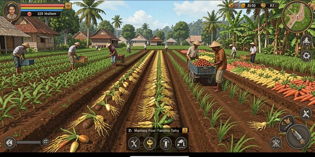 Screenshot menampilkan jackpot yang sedang dimainkan.